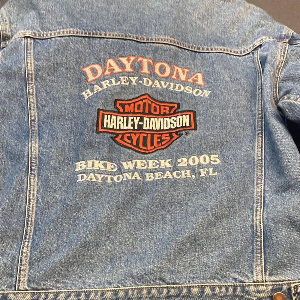 Harley-Davidson Blue Denim Jacket